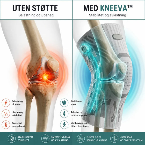 Kneeva™ – Knestøtte for Stabilitet & Komfort