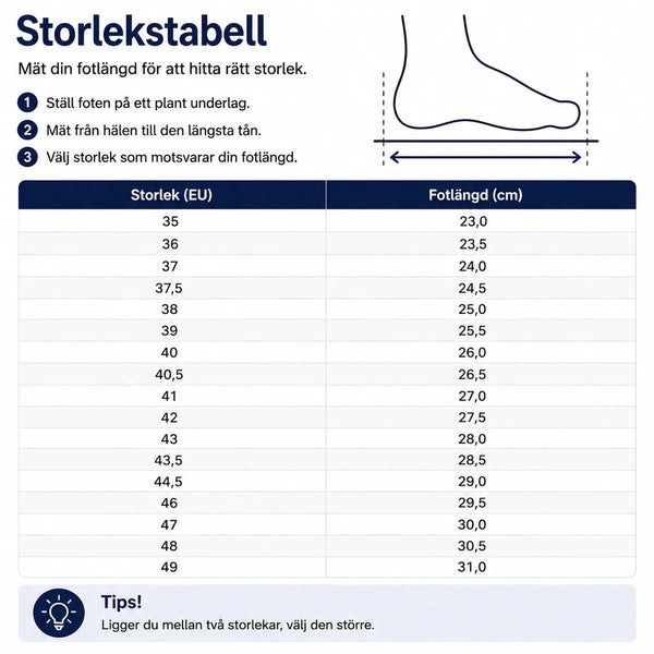 Diabetesskor - for breda & hovne føtter