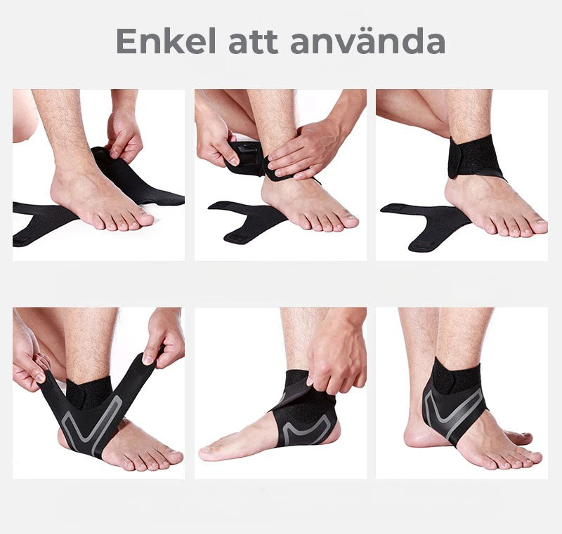 Elastisk ankelstøtte