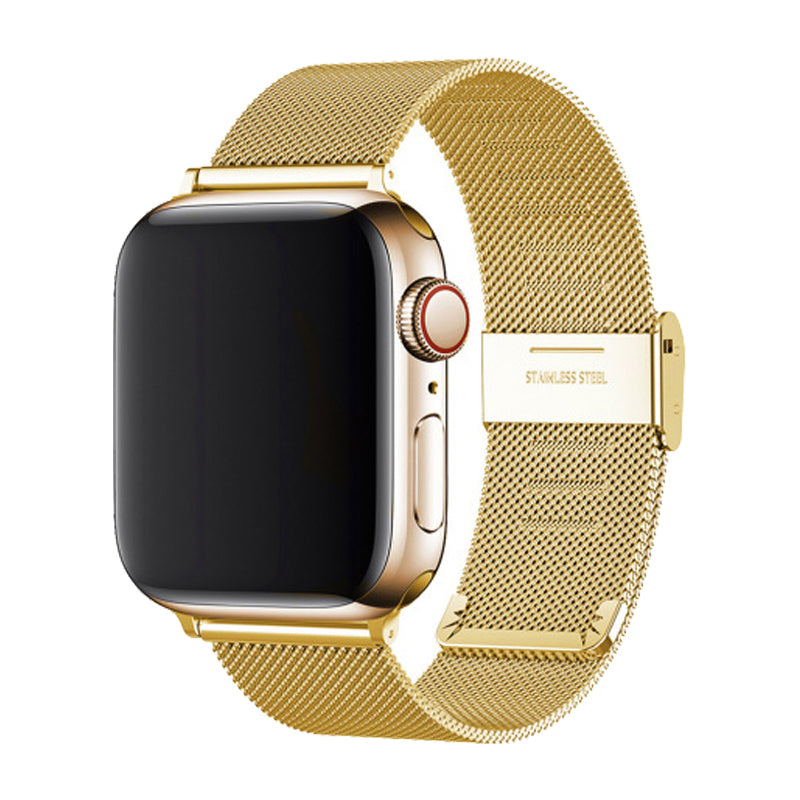 Apple Watch Remmer - Milanese Loop Guld