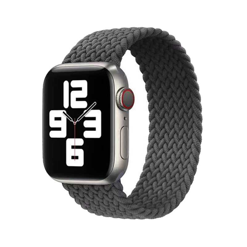 Apple Watch Remmer - Braided Stretch Grå