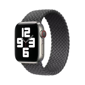Apple Watch Remmer - Braided Stretch Grå