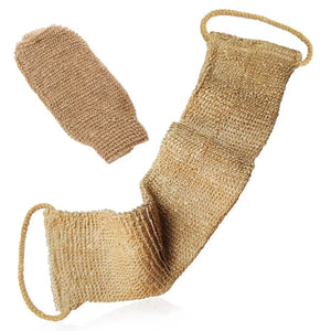 Ryggskrubb med handtag - kroppsskrubb for dusch