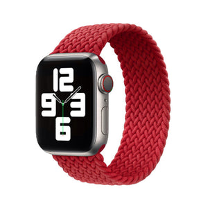 Apple Watch Remmer - Braided Stretch Röd