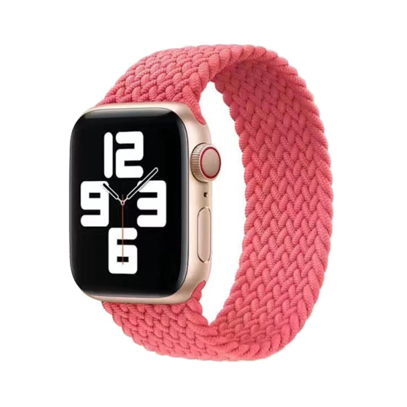 Apple Watch Remmer - Braided Stretch Rosa