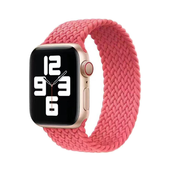 Apple Watch Remmer - Braided Stretch Rosa