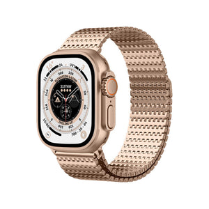 Apple Watch Remmer - Carbon Milanese Roséguld
