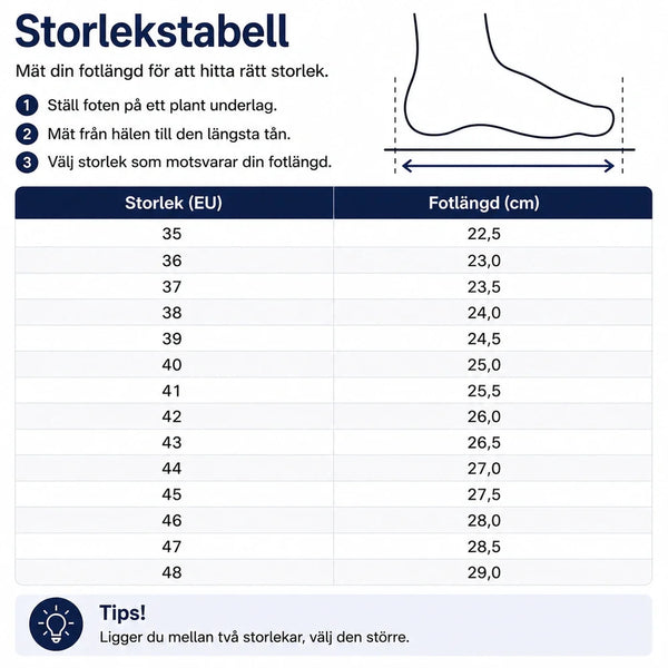 Sandaler med støtdemping
