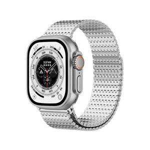 Apple Watch Remmer - Carbon Milanese Silver