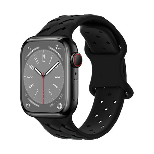Apple Watch Remmer - Braided Silicon Svart