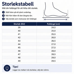 Vattentäta ortopediska vinterstövlar – varma og halkfri