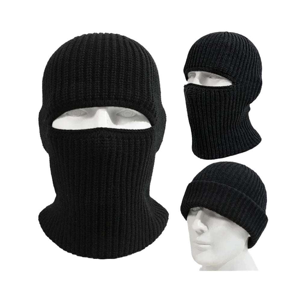 Vintermössa & ansiktsmask 2-in-1 – varmende beskyttelse utendørs