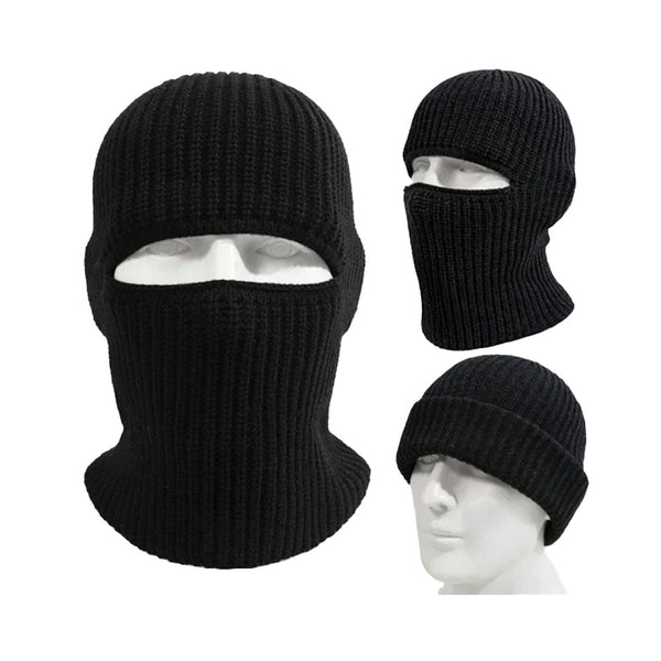 Vintermössa & ansiktsmask 2-in-1 – varmende beskyttelse utendørs
