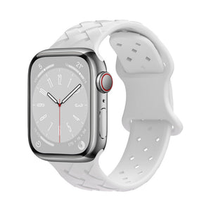 Apple Watch Remmer - Braided Silicon Vit